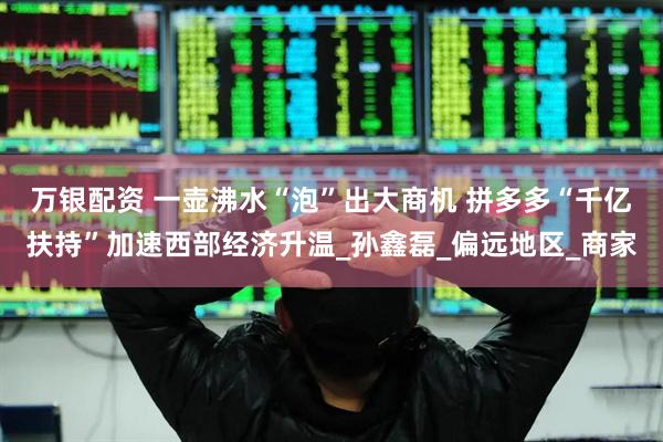 万银配资 一壶沸水“泡”出大商机 拼多多“千亿扶持”加速西部经济升温_孙鑫磊_偏远地区_商家